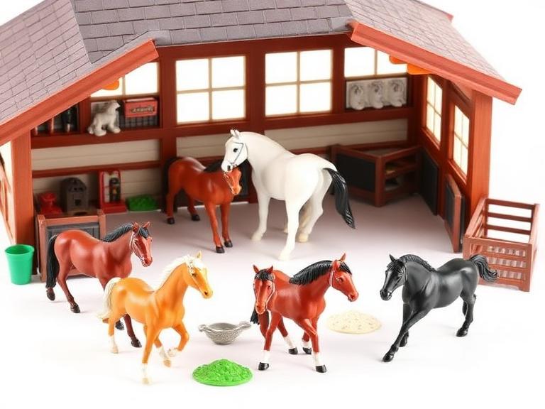 Schleich Horse Club Stable Set